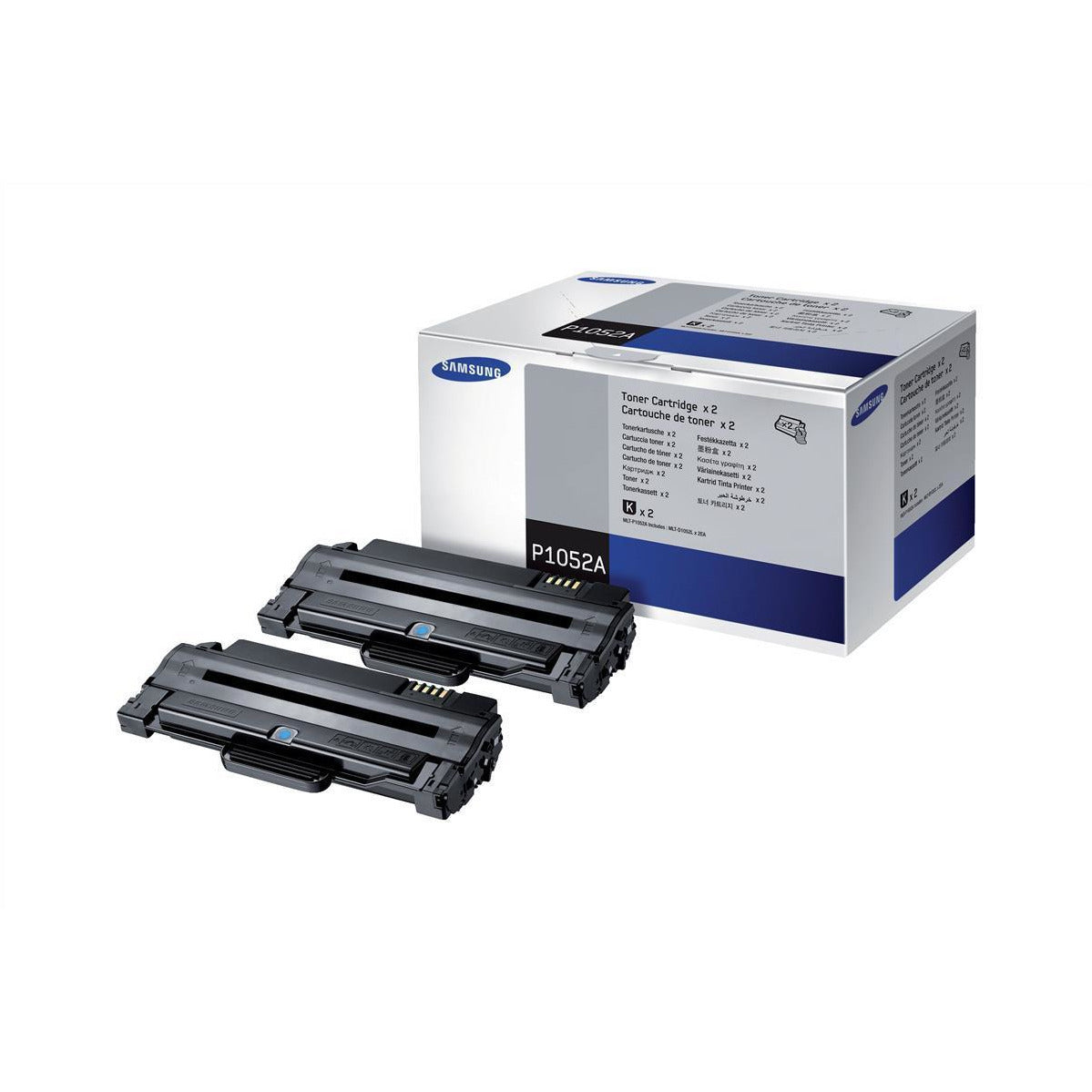 Samsung MLT P1052A svart dufthylki 2.5K Twinpack