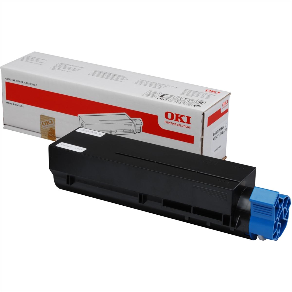 OKI B431/Mb491 svart dufthylki XL 12K