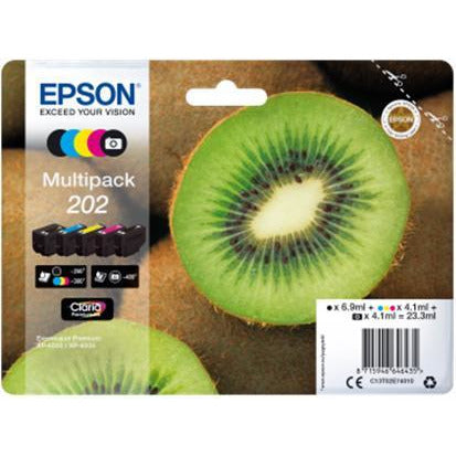 Epson 202 Multipack Bk/C/Y/M/Photo blekhylki