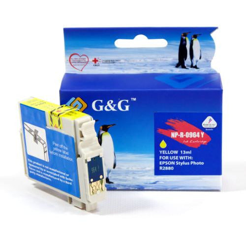 G&G Ninestar samheitahylki:  Epson T0964 Gult