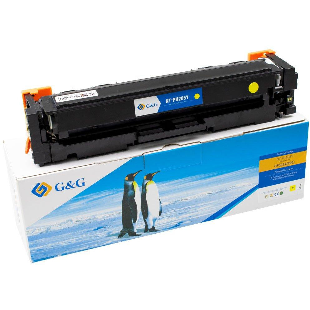 G&G Ninestar samheitahylki: HP 205A / CF532A Gult