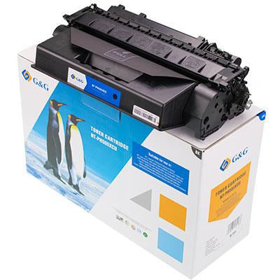 G&G Ninestar XL samheitahylki: HP 05X/ 280X/ CE505X/ CF280X/ Canon 719H Svart